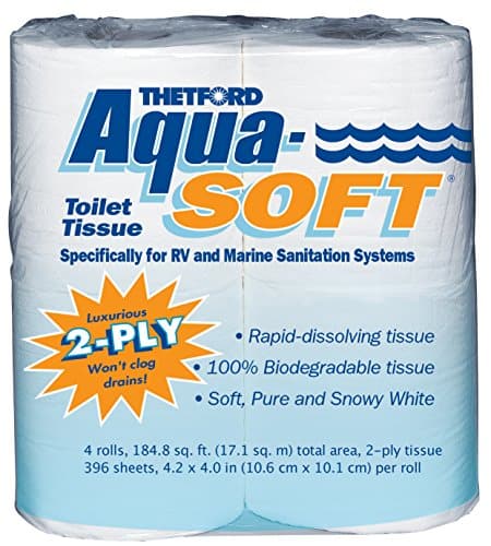 AquaSoft 1-ply toilet tissue