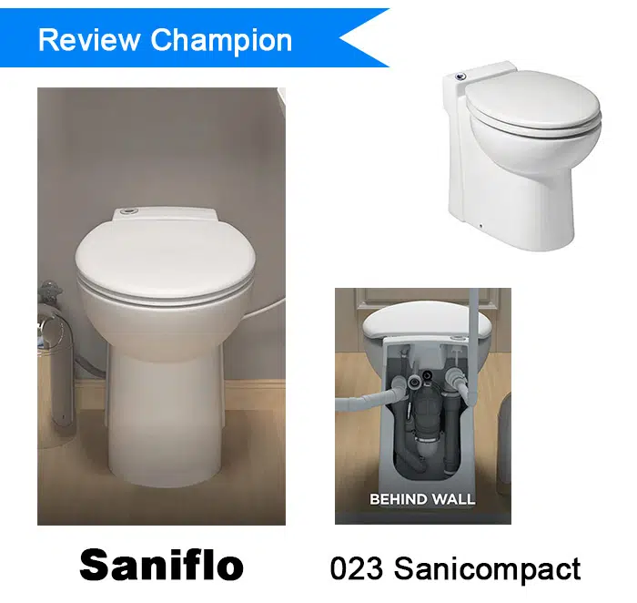 saniflo 023 sanicompact self-contained toilet review