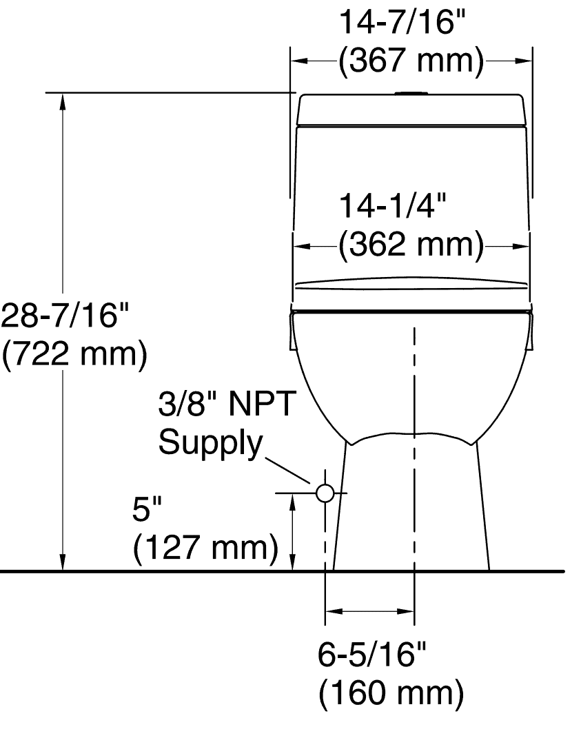 Kohler Reach K-3983-S-0 dimension_2